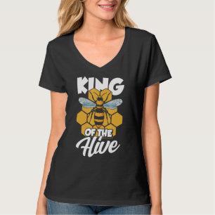 T-shirt Le Roi De L'Abeille De La Ruche Abeille Miel