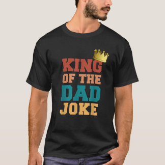 T-shirt Le Roi Du Papa Plaisanter Bad Papa Plaisanter Cour