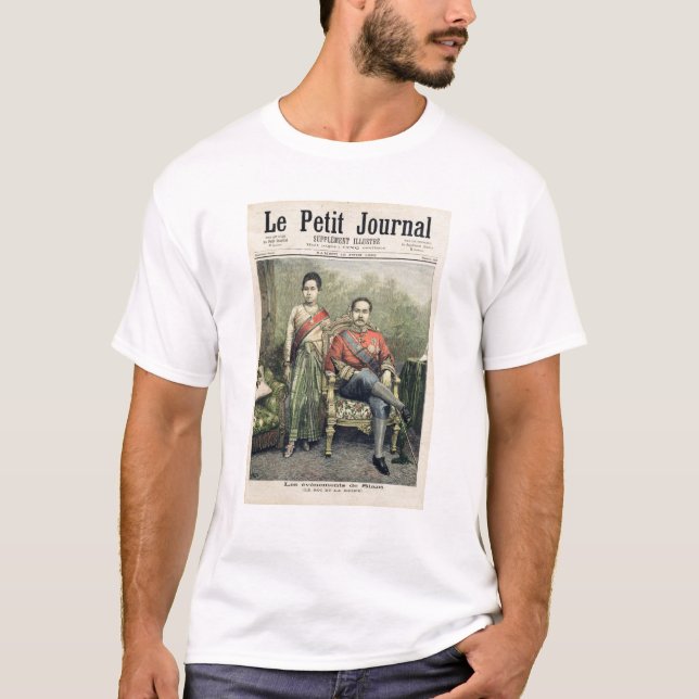 T-shirt Le roi et la reine du Siam (Devant)