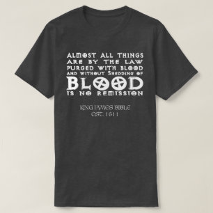 T-shirt Le Roi James Bible Shirt de 9h22 d'Hébreux