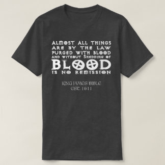 T-shirt Le Roi James Bible Shirt de 9h22 d'Hébreux