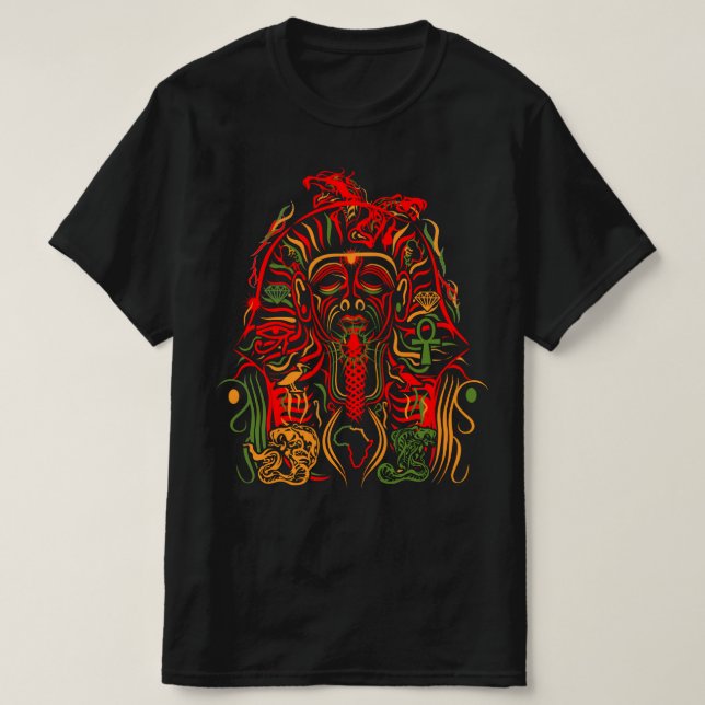 T-shirt Le Roi Mystique du Pharoah  (Design devant)