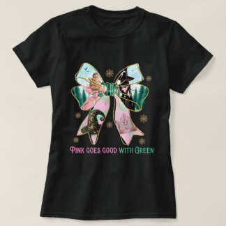 T-shirt Le rose Va Bien Avec Les Sorcières D'Halloween Ver