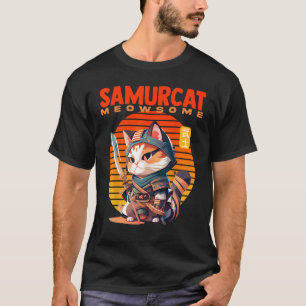 T-shirt Le royaume de Samurai Kitty où le mignon rencontre
