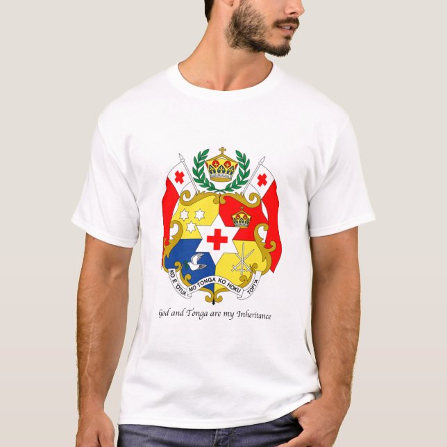 T-shirt Le Royaume de Tonga (Devant)