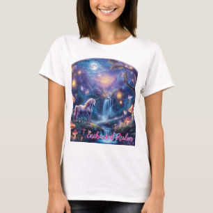 T-shirt Le royaume enchanté : une forêt mystique de la mag