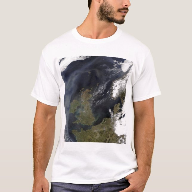 T-shirt Le Royaume-Uni et la République d'Irlande (Devant)