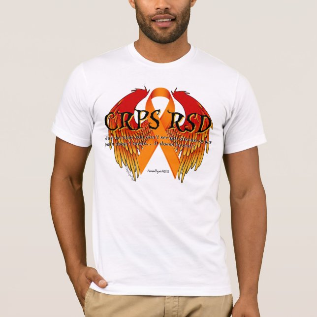 T-shirt Le ruban de CRP RSD s'envole la chemise (Devant)