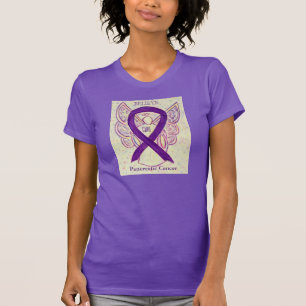T-shirt Le ruban de sensibilisation au cancer du pancréas