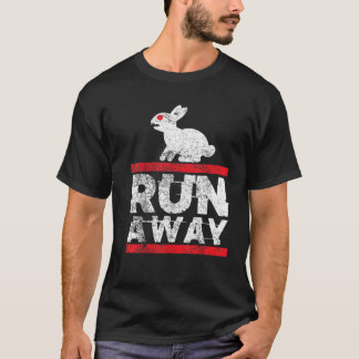 T-shirt Le Saint-Tueur Bunny s'enfuit Grail Quest drôle Ca