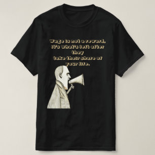 T-shirt Le salaire n'est pas une récompense