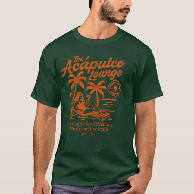 T-shirt Le salon Acapulco (Devant)