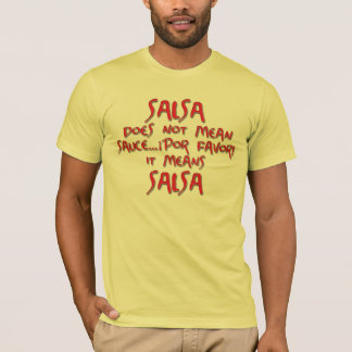 T-shirt Le Salsa signifie le Salsa