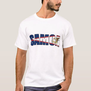 T-shirt Le Samoa (drapeau des Samoa américaines)