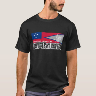 T-shirt Le Samoa Muamua Le Atua - le drapeau des Samoa