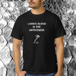 T-shirt Le sang de Christian Patriot Lamb est l'antivenom
