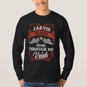 T-shirt Le sang de Jarvis coule dans mes veines famille no