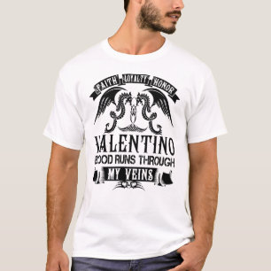 T-shirt Le Sang De VALENTINO Traverse Mes Veines