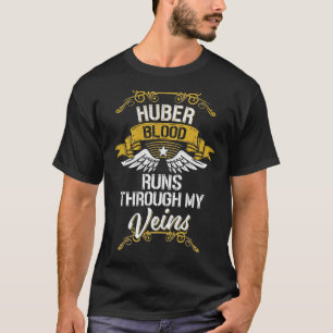 T-shirt Le Sang Huber Traverse Mes Veines