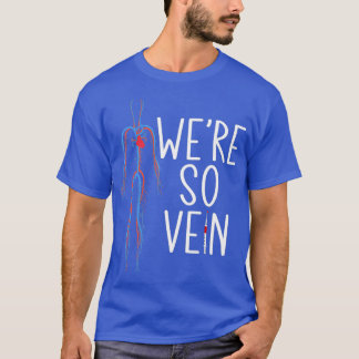 T-shirt Le sang phlébotomiste étaient si veineux Syringe