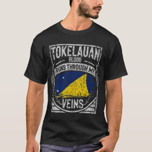 T-shirt Le Sang Tokélaou Traverse Mes Veines