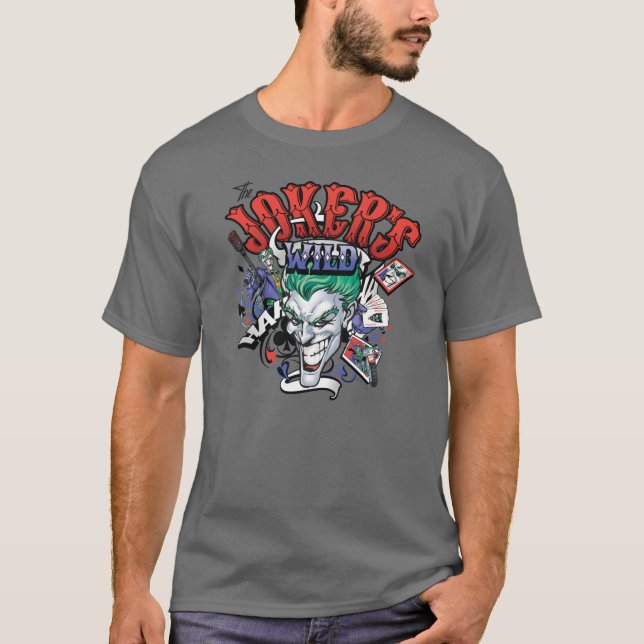 T-shirt Le sauvage du Joker (Devant)