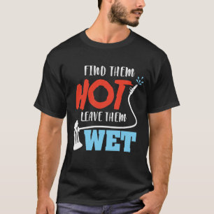 T-shirt Le sauveteur humain de sauveteur de sapeur-pompier