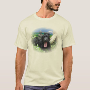 T-shirt Le Schnauzer géant atteint le nirvana