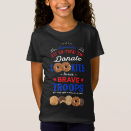 T-Shirt Le scout donnent des biscuits à la chemise de