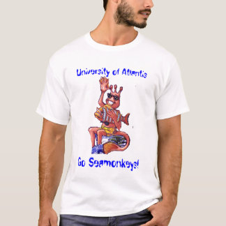 T-shirt le seamonkey, université de l'Atlantide, vont
