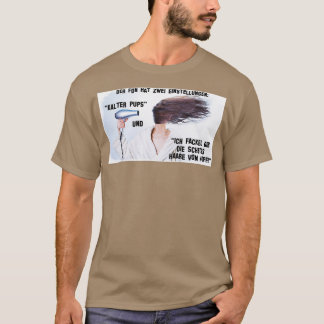 T-shirt Le sèche-cheveux