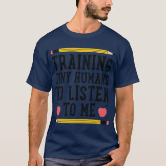 T-shirt Le secret caché des enseignants vintage