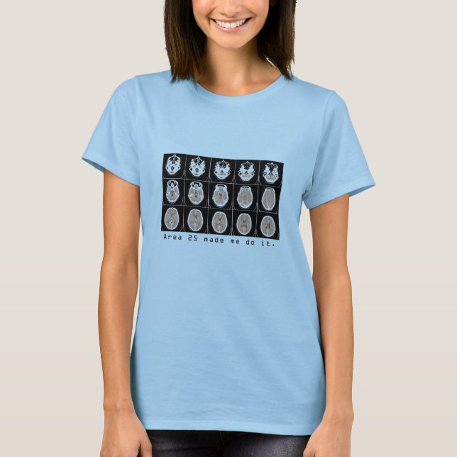 T-shirt Le secteur 25 m'a incité à le faire (Devant)