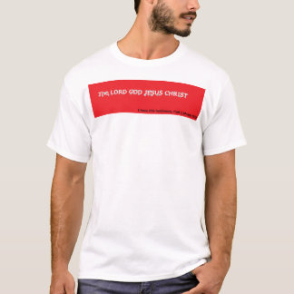 T-shirt LE SEIGNEUR DIEU JÉSUS-CHRIST avec étoiles 2
