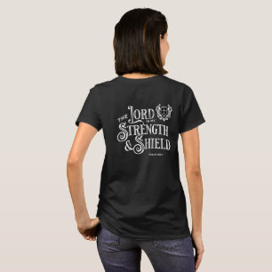 T-shirt Le Seigneur est Ma Force des Écritures