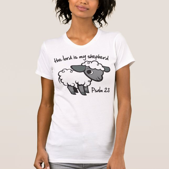T-shirt Le seigneur est mon berger (Devant)