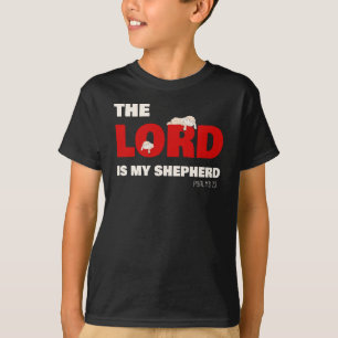 T-shirt Le Seigneur Est Mon Berger Psaumes 23 Foi Chrétien