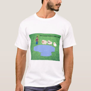 T-shirt Le Seigneur est Mon Pasteur Psaume 23:1 T Chemise