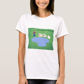 T-shirt Le Seigneur est Mon Pasteur Psaume 23:1 T Chemise