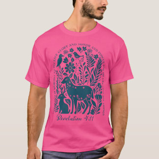 T-shirt Le Seigneur Vaut La Peine De Recevoir Gloire Et Ho