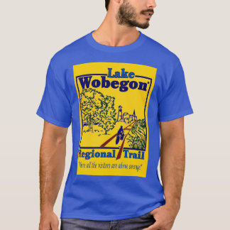 T-shirt Le sentier du lac Wobegon