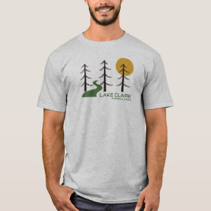 T-shirt Le sentier du parc national du lac Clark