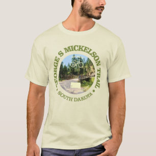 T-shirt Le sentier George S Mickelson, Dakota du Sud.