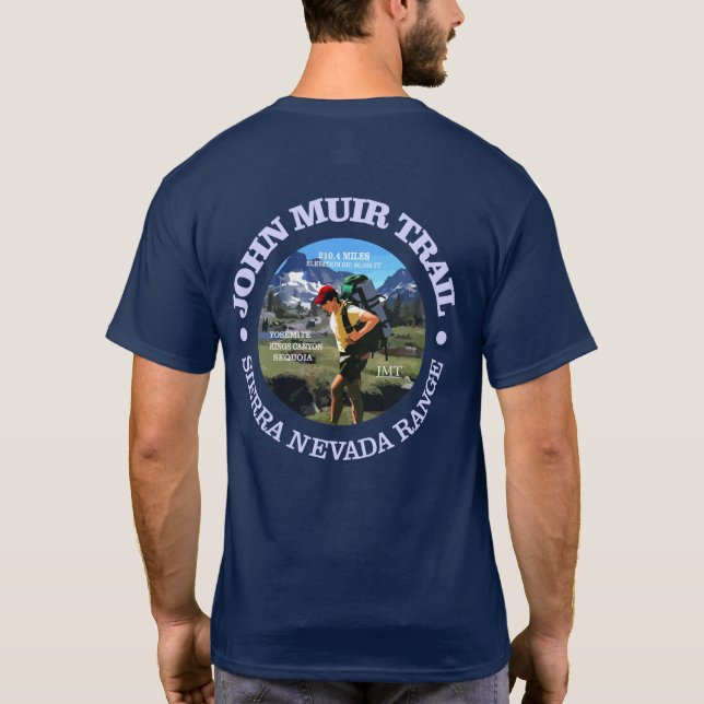 T-shirt Le sentier John Muir (Hiker C) (Dos)