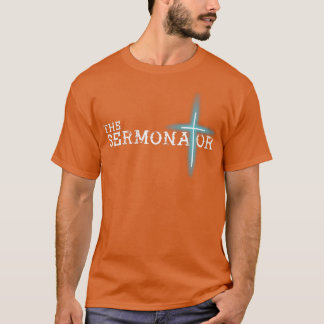 T-shirt Le sermonateur Pasteur Appréciation Croix chrétien