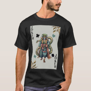 T-shirt "Le serpent à feuilles du Joker"