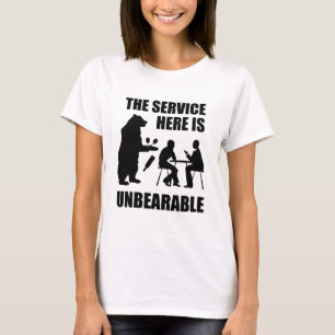T-shirt Le Service Ici Est Insupportable