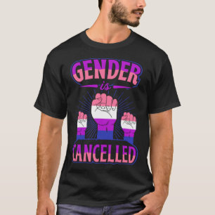 T-shirt Le Sexe Est Annulé Mignonne Genderfluide Genderque