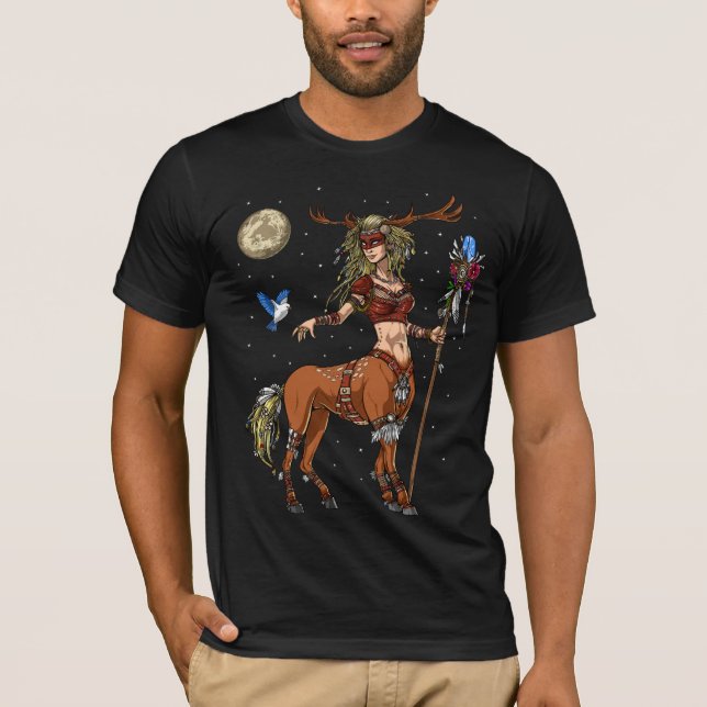 T-shirt Le Shaman du Centaur de la Forêt (Devant)
