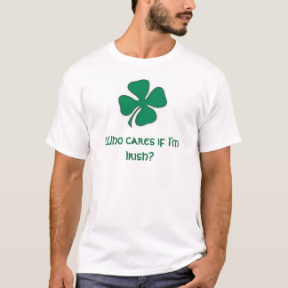 T-shirt le shamrock, qui s'inquiète si je suis irlandais ?